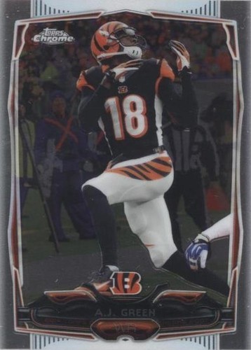 2014 Topps Chrome A.J. Green #45