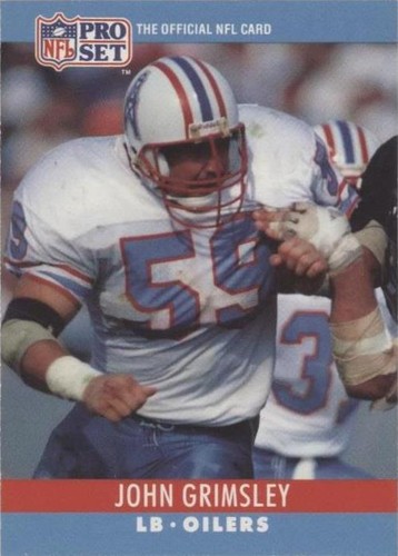 1990 Pro Set John Grimsley #120