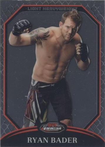 2011 Topps Finest UFC - Ryan Bader #68