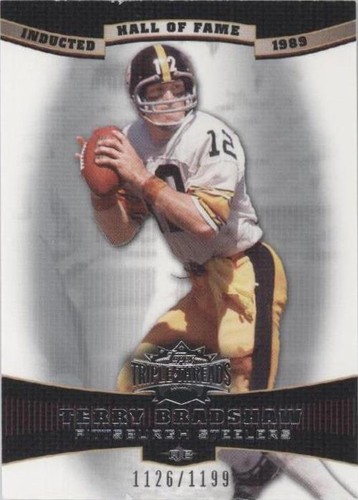 2006 Topps Triple Threads Terry Bradshaw #8