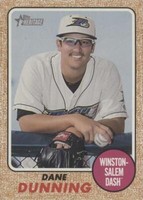 2017 Topps Heritage Minor League Edition - Dane Dunning #181