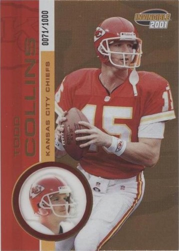 2001 Pacific Invincible Todd Collins #112