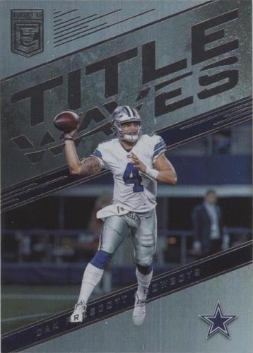 2017 Donruss Elite Dak Prescott #1