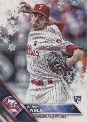 2016 Topps Holiday - Aaron Nola #HMW45