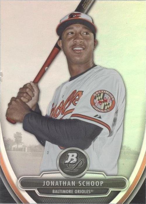2013 Bowman Platinum - Jonathan Schoop #BPP100