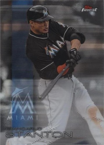 2016 Topps Finest - Giancarlo Stanton #78