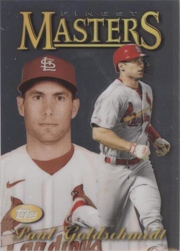 2021 Topps Finest - Paul Goldschmidt #97FM-PG