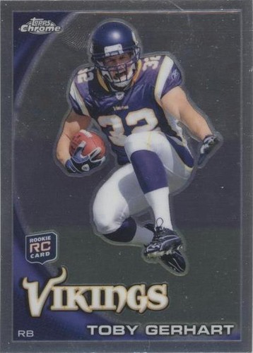 2010 Topps Chrome Toby Gerhart #C216
