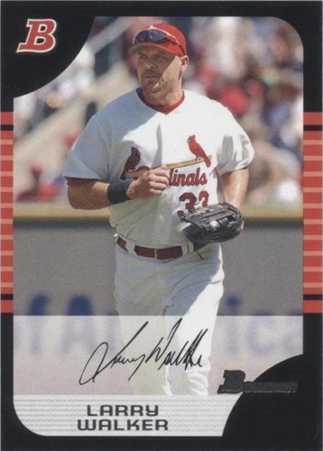 2005 Bowman - Larry Walker #114