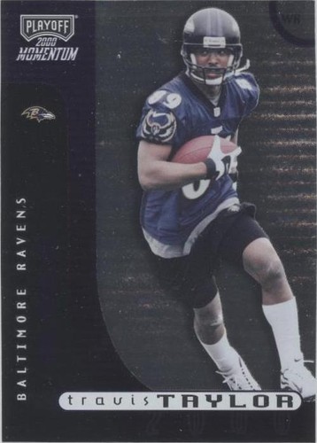 2000 Playoff Momentum Travis Taylor #105