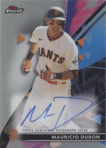 2021 Topps Finest - Mauricio Dubon #FA-MD