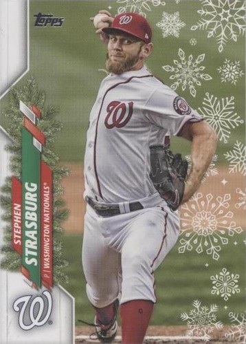 2020 Topps Holiday - Stephen Strasburg #HW8
