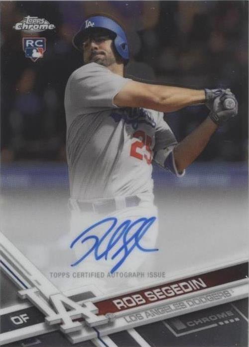 2017 Topps Chrome - Rob Segedin #RA-RS