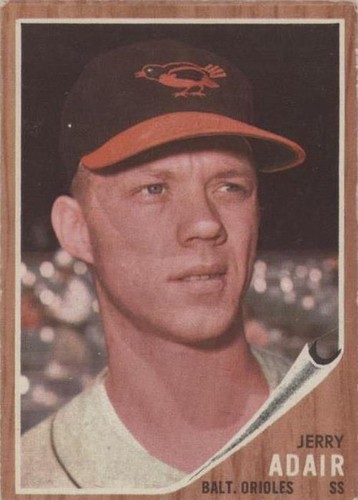 1962 Topps - Jerry Adair #449