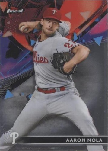 2021 Topps Finest - Aaron Nola #76