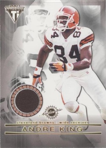 2001 Pacific Private Stock Titanium Andre King Quincy Morgan #14