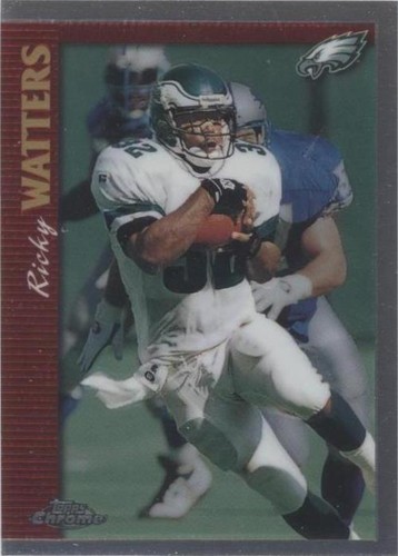 1997 Topps Chrome Ricky Watters #25