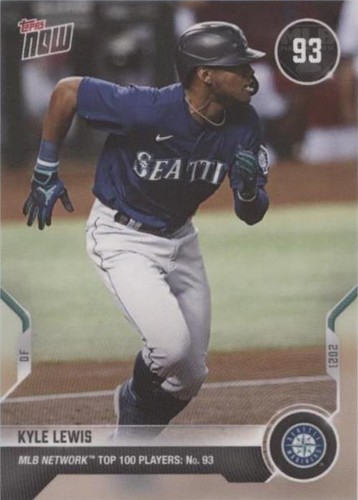 2021 Topps Now MLB Network Top 100 Players - Kyle Lewis #T-93