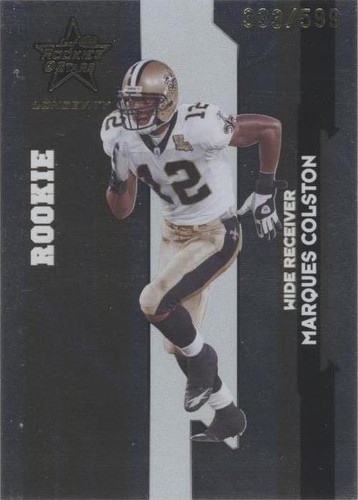 2006 Leaf Rookies & Stars Longevity Marques Colston #209