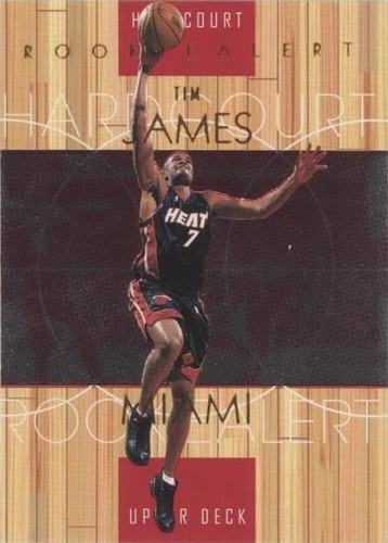 1999-00 Upper Deck Hardcourt - Tim James #84