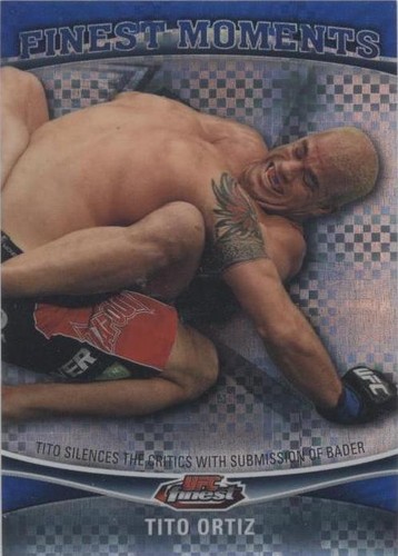 2012 Topps Finest UFC - Tito Ortiz #FM-TO