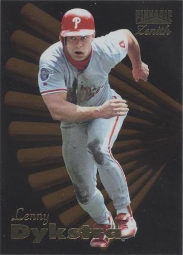 1996 Pinnacle Zenith - Lenny Dykstra #43