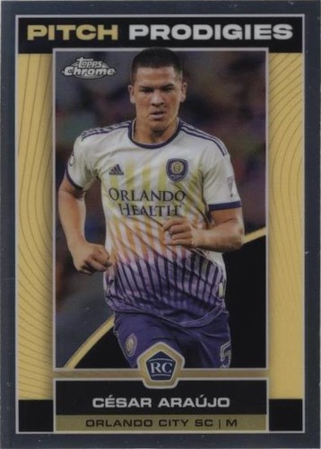 2023 Topps Chrome MLS Cesar Araujo #79