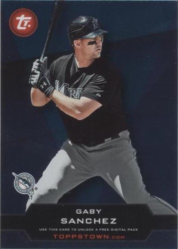 2011 Topps Update Series - Gaby Sanchez #TTU-12