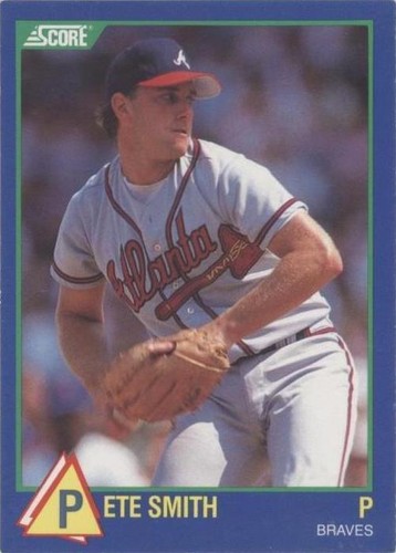 1989 Score 100 Hottest Rookies - Pete Smith #74