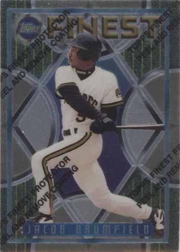 1995 Topps Finest - Jacob Brumfield #262