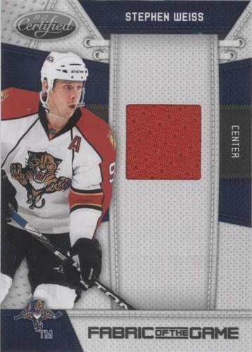 2010-11 Certified - Stephen Weiss #STW