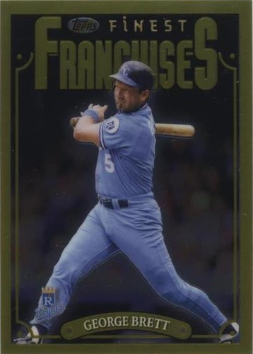 2023 Topps Finest Flashbacks - George Brett #198