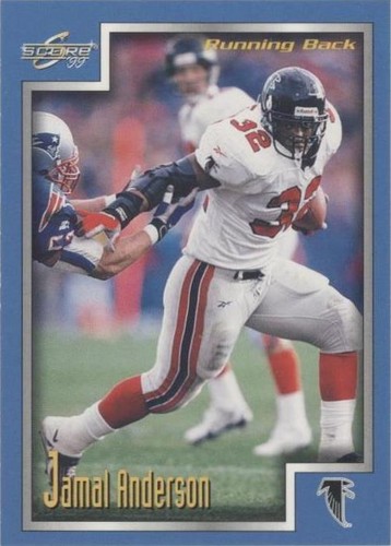 1999 Score Jamal Anderson #80