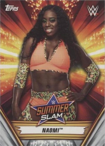 2019 Topps WWE Summerslam - Naomi #48