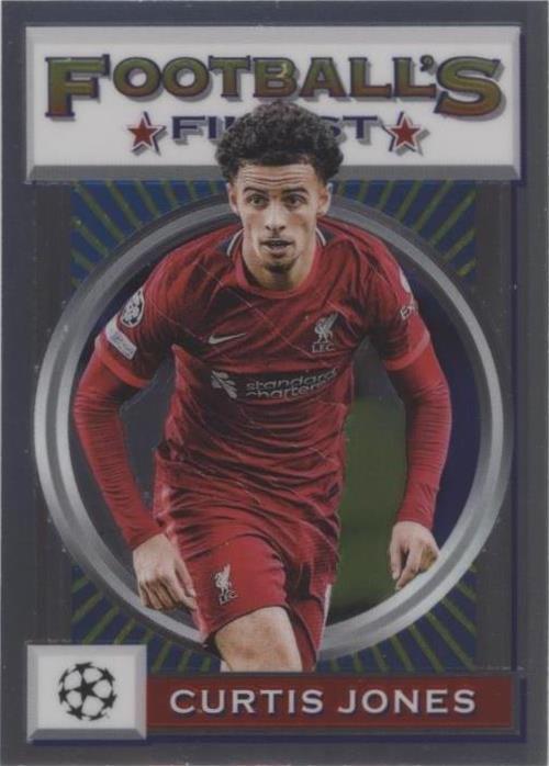 2021-22 Topps Finest Flashbacks UCL Curtis Jones #154
