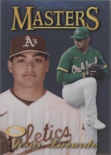 2021 Topps Finest - Jesus Luzardo #97FM-JL