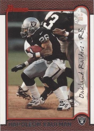 1999 Bowman Napoleon Kaufman #106