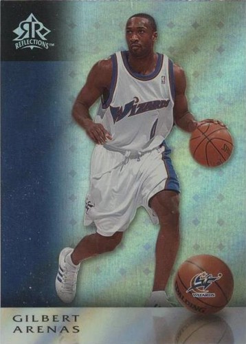 2006-07 Upper Deck Reflections - Gilbert Arenas #98