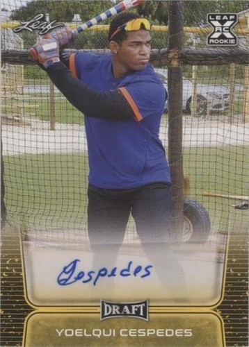 2020 Leaf Draft - Yoelqui Cespedes #BA-YC1