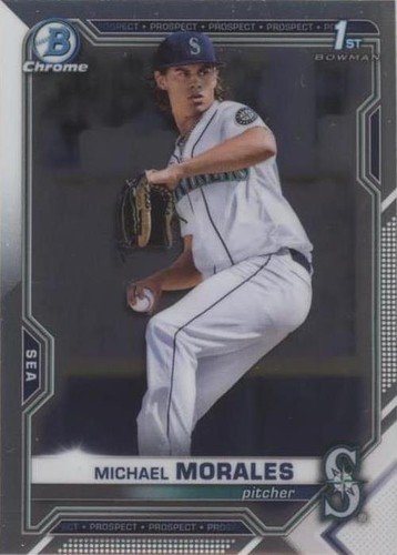 2021 Bowman Draft - Michael Morales #BDC-160