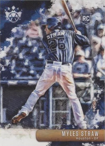 2019 Panini Diamond Kings - Myles Straw #140