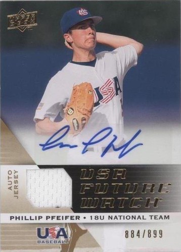2009 Upper Deck Signature Stars - Phil Pfeifer #UFWA-35