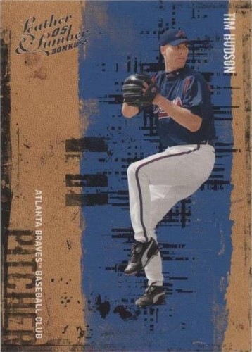 2005 Donruss Leather & Lumber - Tim Hudson #126