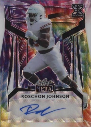 2023 Leaf Metal Roschon Johnson #BA-RJ2