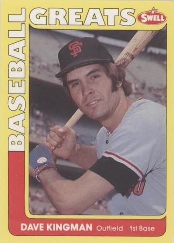 1991 Swell Baseball Greats - Dave Kingman #52