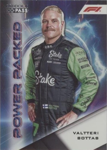 2024 Topps Paddock Pass Formula 1 - Valtteri Bottas #PP-13