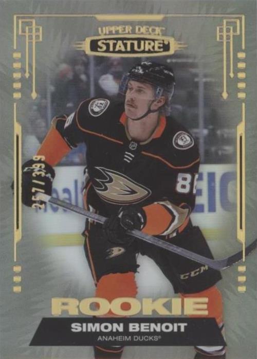 2021-22 Upper Deck Stature - Simon Benoit #112