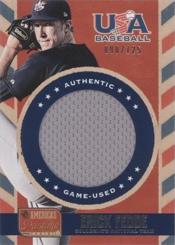 2013 Panini America's Pastime - Erick Fedde #US-EF