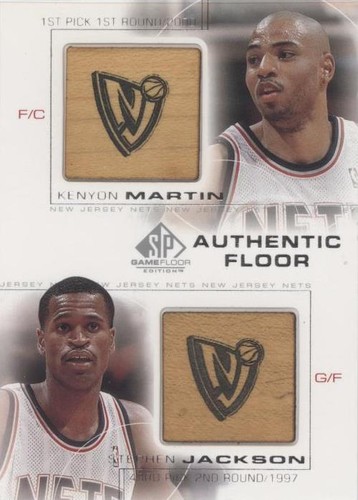 2000-01 SP Game Floor Edition - Stephen Jackson/Kenyon Martin #C10