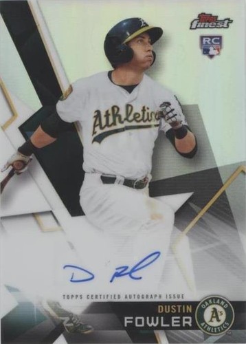2018 Topps Finest - Dustin Fowler #FA-DF